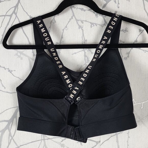 Under Armour Black Infinity High Impact Sports Bra - Picture 2 of 4